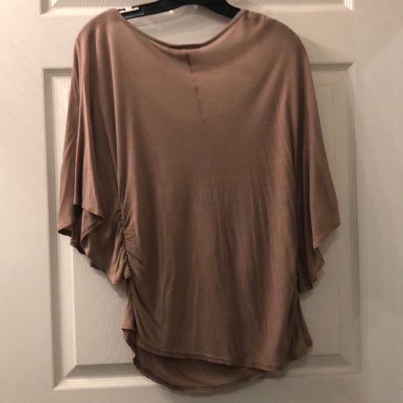 French Atmosphere brown floral print short - Picture 2 of 4